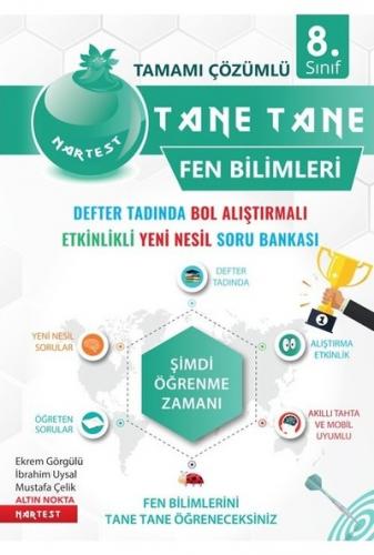 NARTEST 8.Sınıf YEŞİL FEN BİLİMLERİ Soru Bankası DEFTER TADINDA Tane Tane