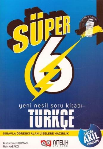 NİTELİK 6.SINIF SÜPER TÜRKÇE YENİ NESİL Soru Bankası