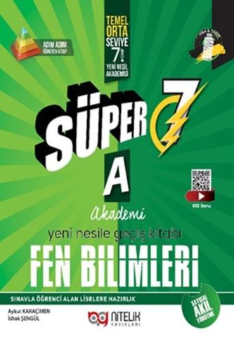 NİTELİK 7.Sınıf FEN BİLİMLERİ - A YENİ NESİLE GEÇİŞ KİTABI