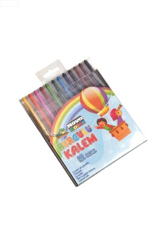 NOVA COLOR PASTEL MUM BOYA12 li BURGULU KALEM