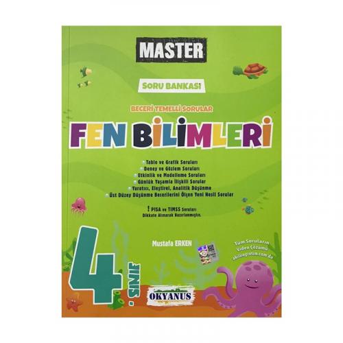 OKYANUS 4.Sınıf MASTER FEN BİLİMLERİ SORU BANKASI