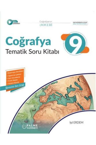 PALME 9.Sınıf JOKER COĞRAFYA TEMATİK Soru Kitabı