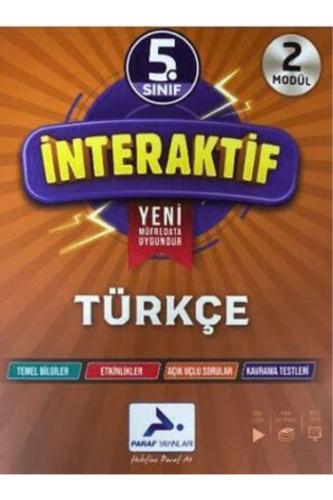PARAF 5.Sınıf İNTERAKTİF TÜRKÇE Soru Kütüphanesi