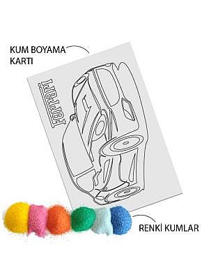 KUMTOYS RENKLİ KUM BOYAMA KM 5027