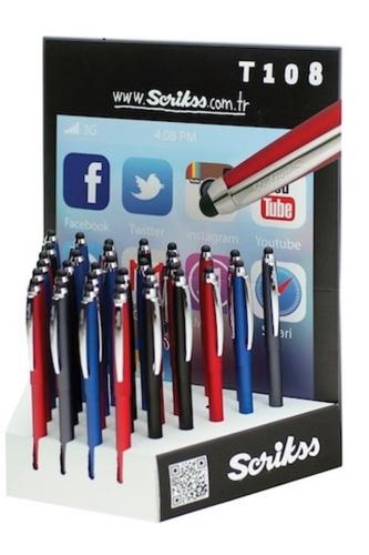 SCRİKSS T 108 STLLUS TÜKENMEZ KALEM TOUCH PEN
