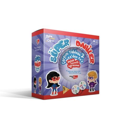 SÜPER DAHİLER ÇARPIM TABLOSU (6X den 9X A)