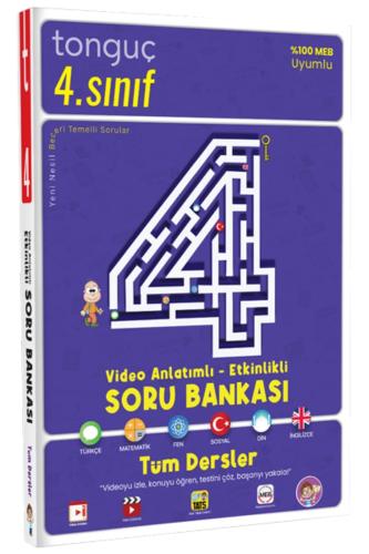 TONGUÇ 4.Sınıf VİDEO ANLATIMLI ETKİNLİKLİ TÜM DERSLER Soru Bankası