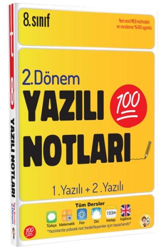 TONGUÇ 8.Sınıf YAZILI NOTLARI 2. DÖNEM 1. ve 2. YAZILI
