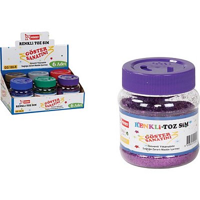 MİKRO 100gr. TOZ SİM - Renkli