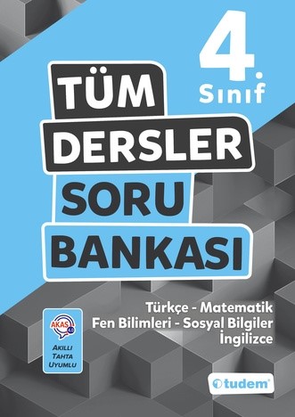 TUDEM 4.Sınıf TÜM DERSLER SORU BANKASI