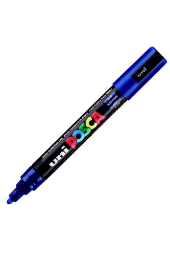 UNİ POSCA PC-5M SU BAZLI 1,8-2,5mm.POSTER MARKÖR - Mavi