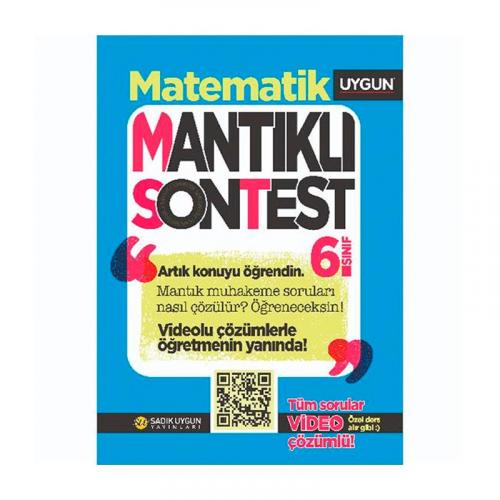 UYGUN 6.Sınıf MATEMATİK Mantıklı Bilgili Sontest