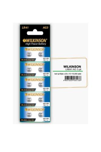 WİLKİNSON LR41 DÜĞME PİL AG3 1,5V 2 li