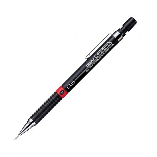 ZEBRA DRAFIX 0,5 mm VERSATİL UÇLU KALEM Siyah